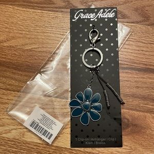 NIP Grace Adele Medora Purse Charm in Ocean